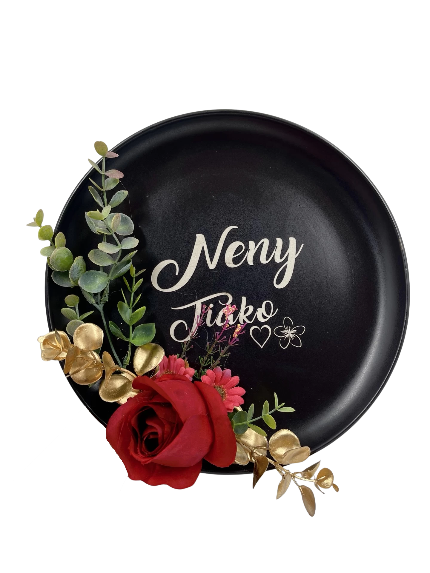 Assiette décorative